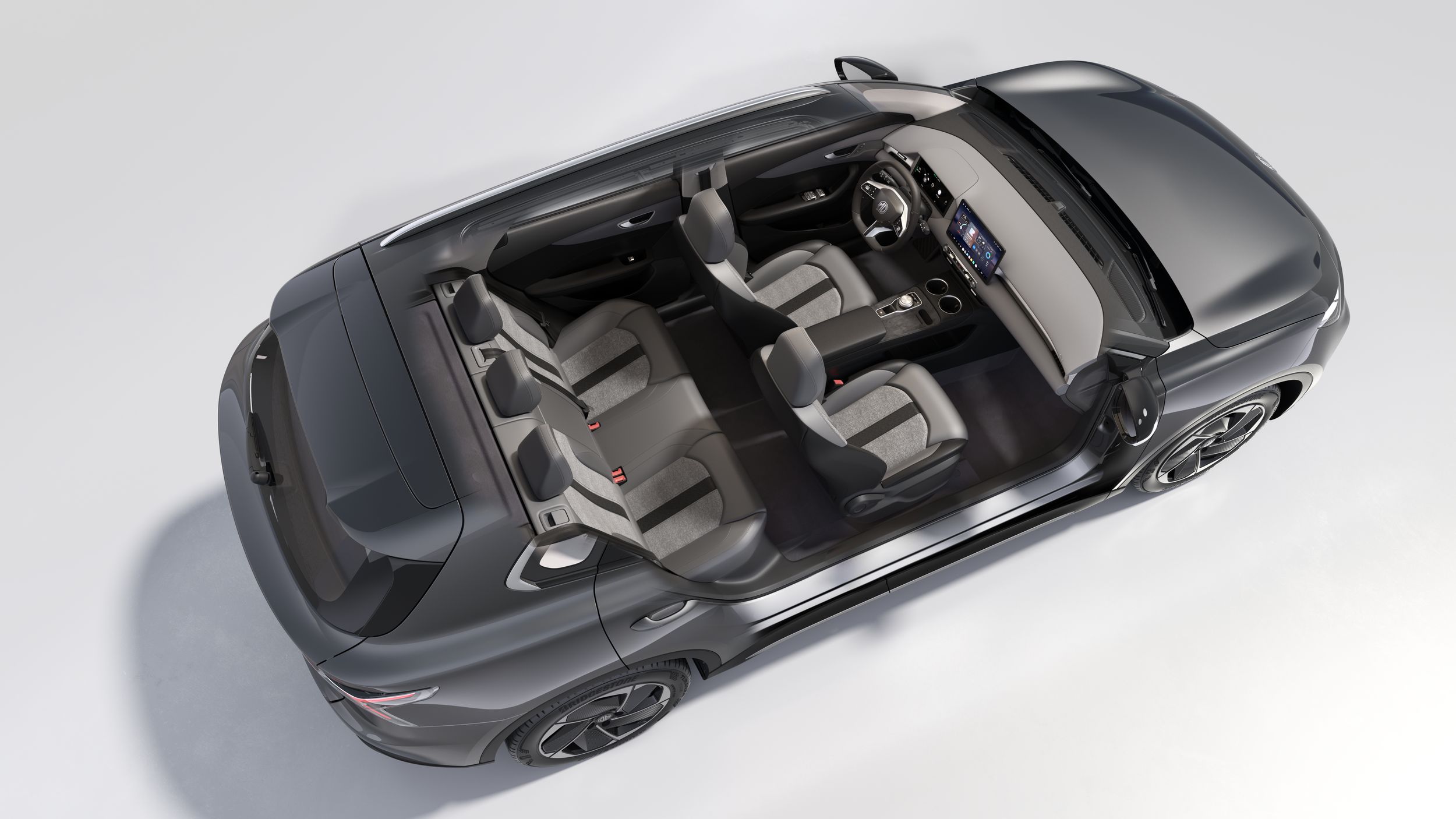 MGS5 EV MGS5 EV, MGS5 interior, top view, Alloy Wheel, Car, Car Wheel, Machine, Spoke, Tire, Transportation, Vehicle, Wheel